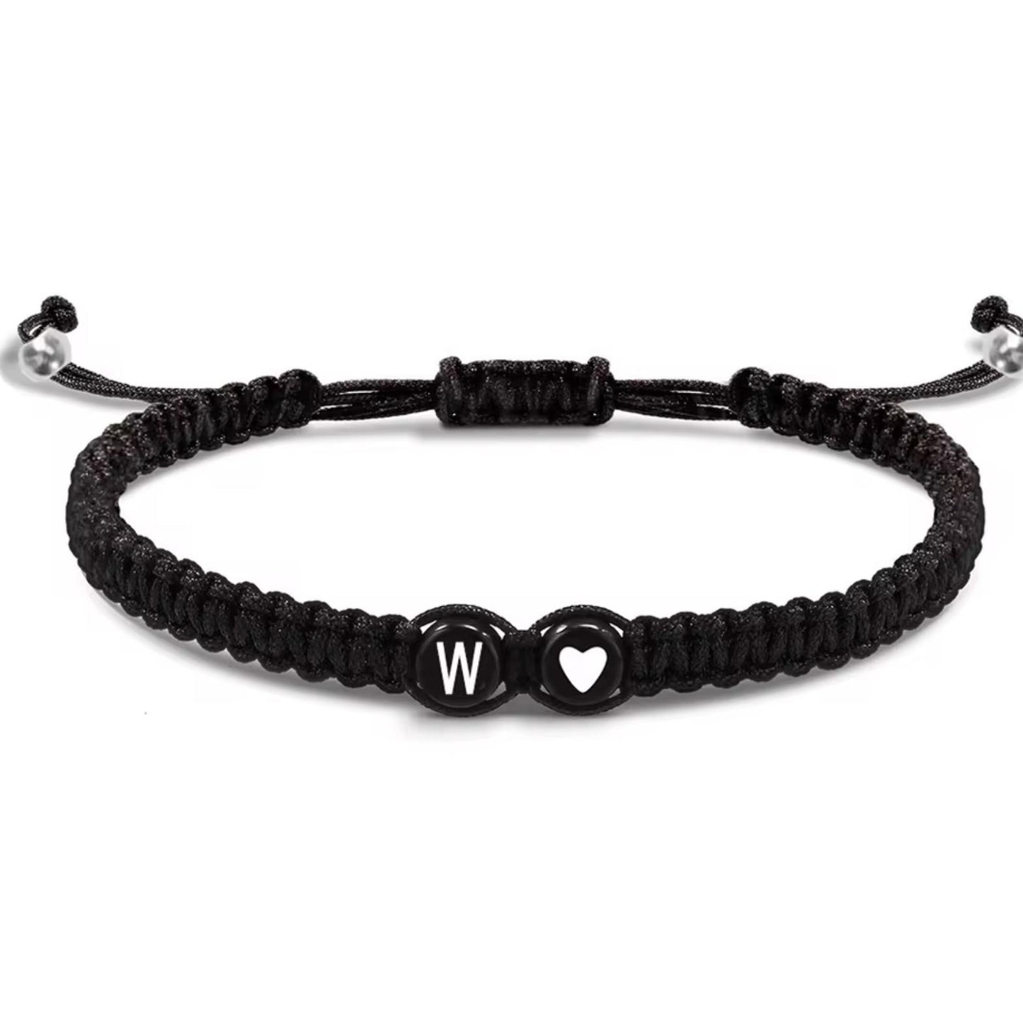 Initial heart Bracelet