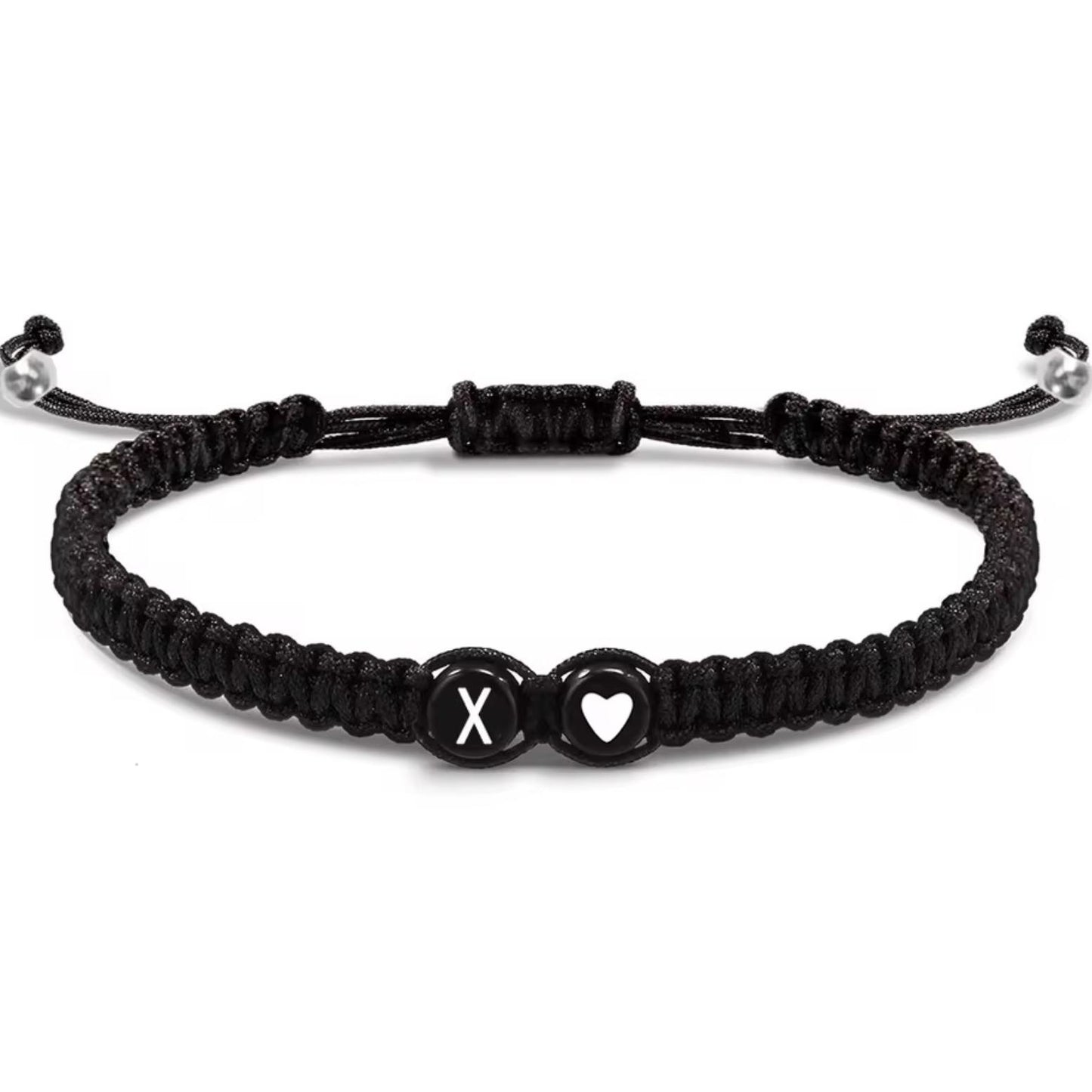 Initial heart Bracelet