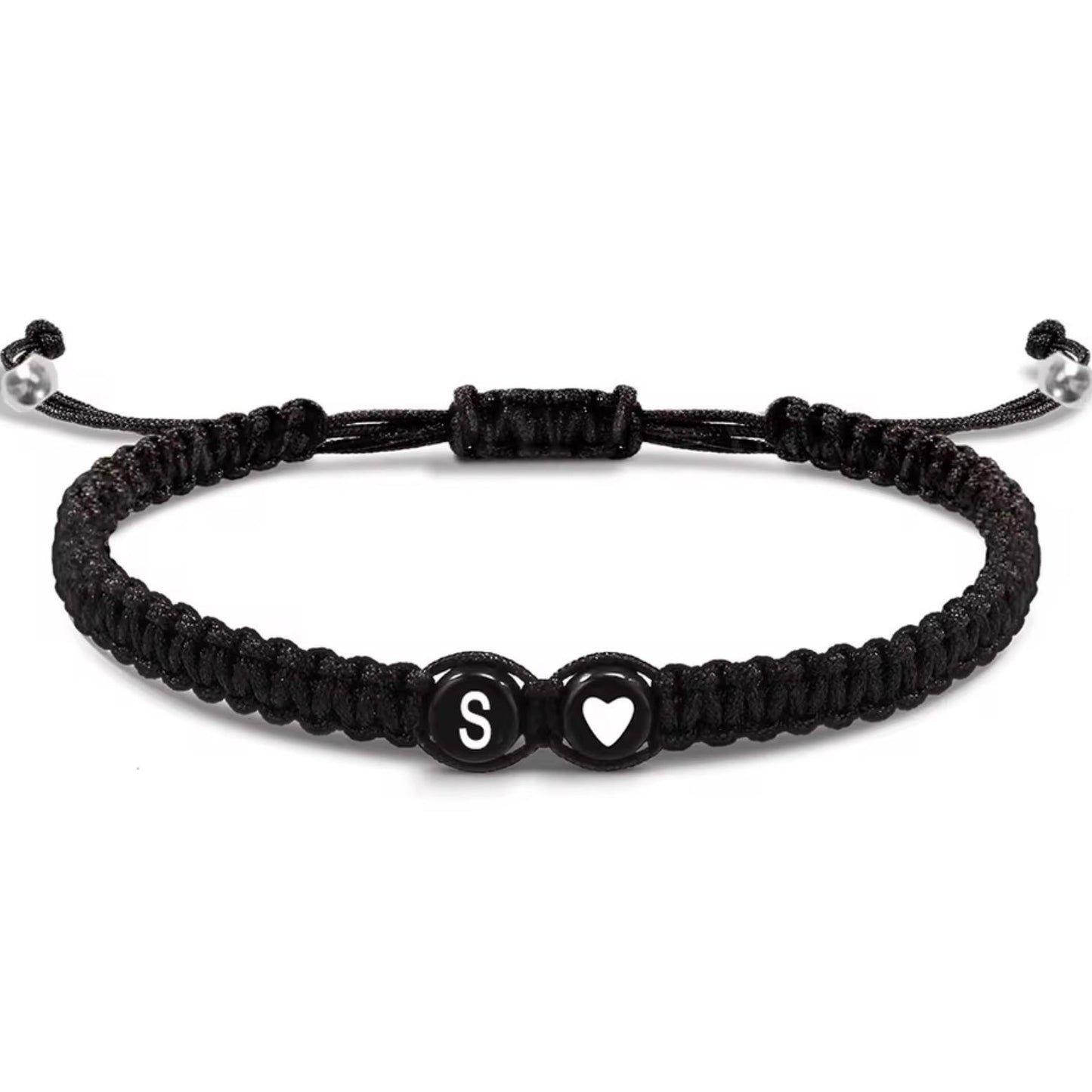 Initial heart Bracelet