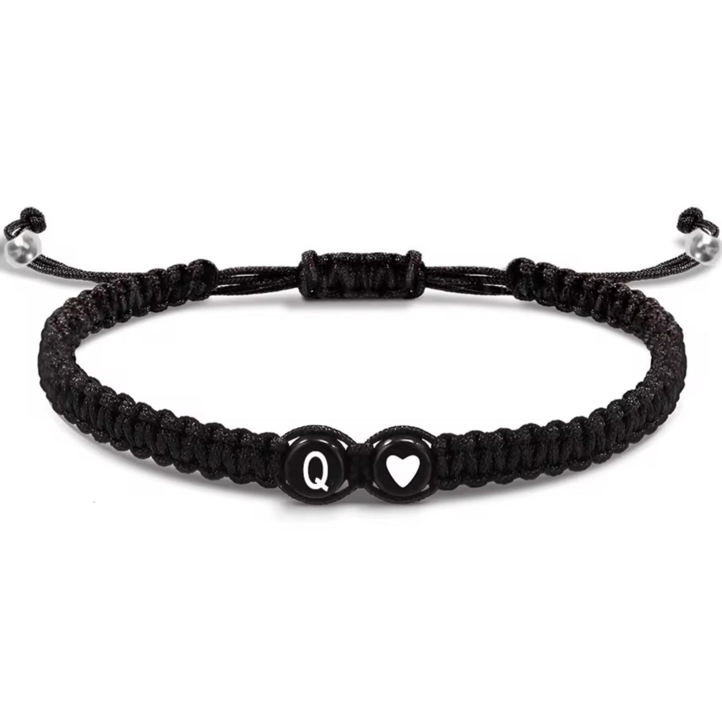Initial heart Bracelet