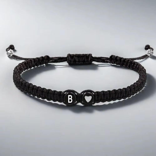 Initial heart Bracelet