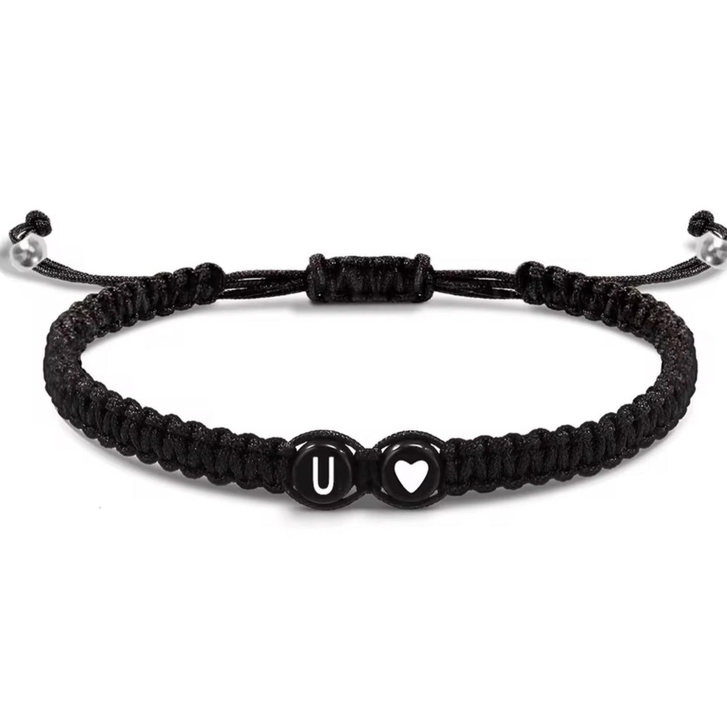 Initial heart Bracelet