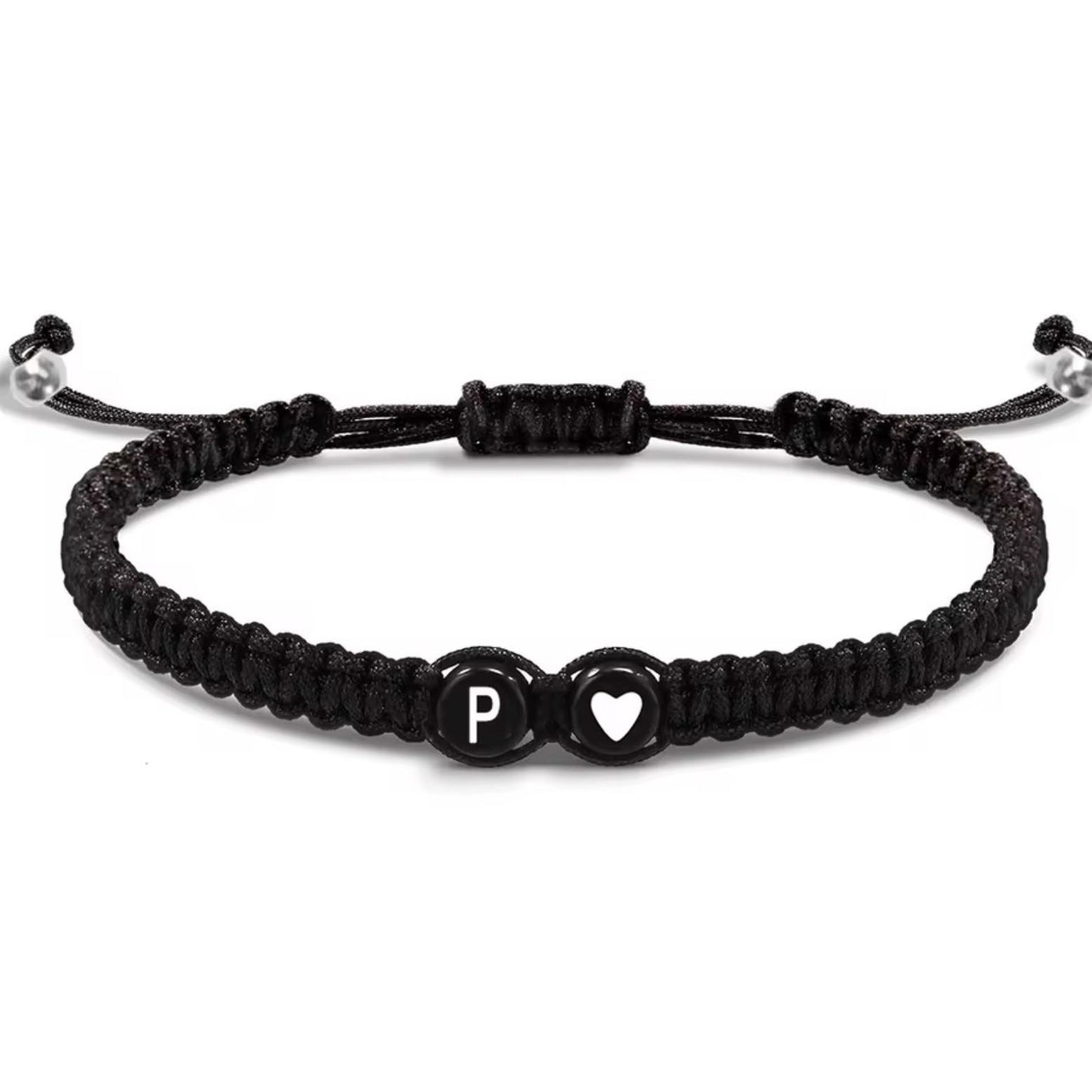 Initial heart Bracelet